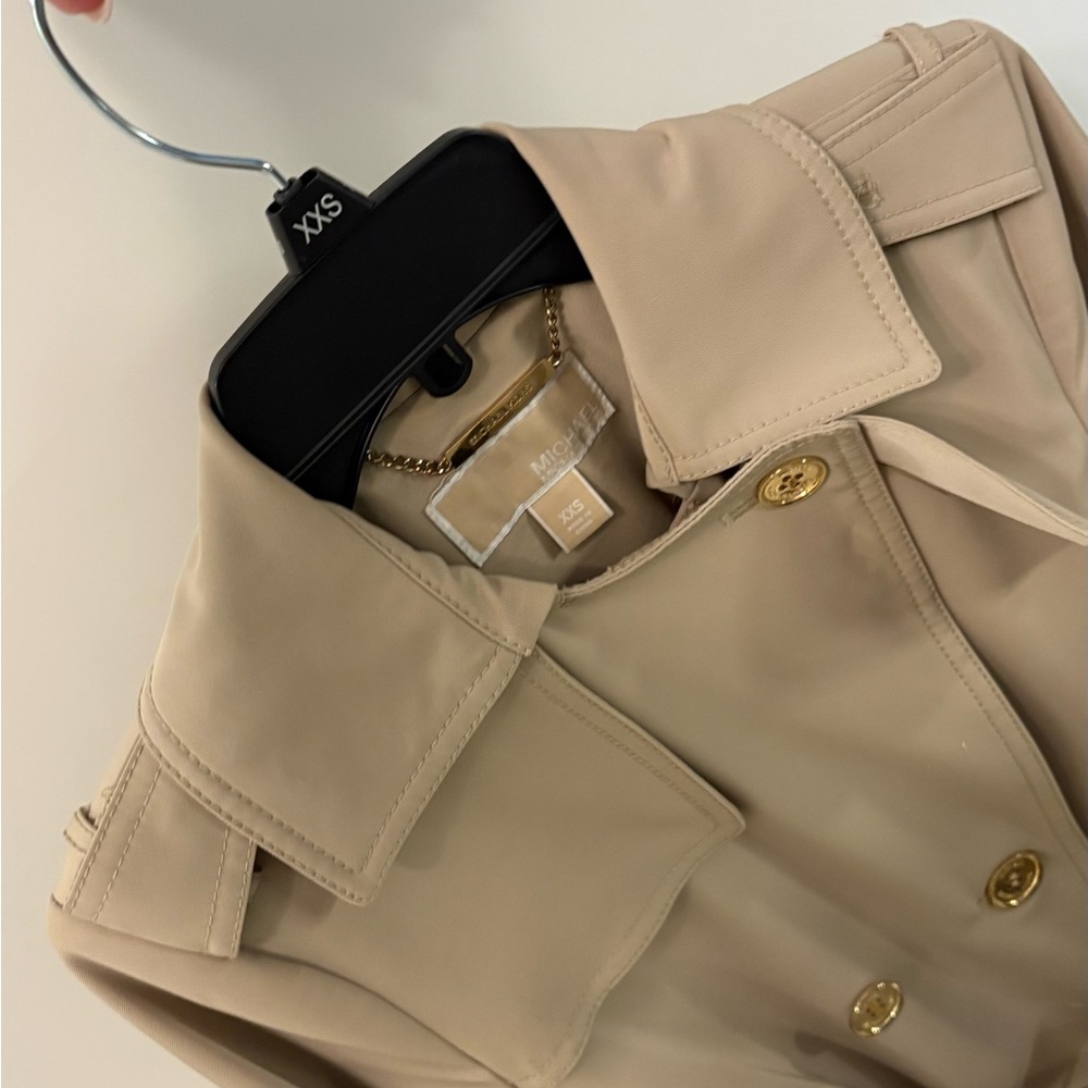 Michael Kors beige Trench Coat